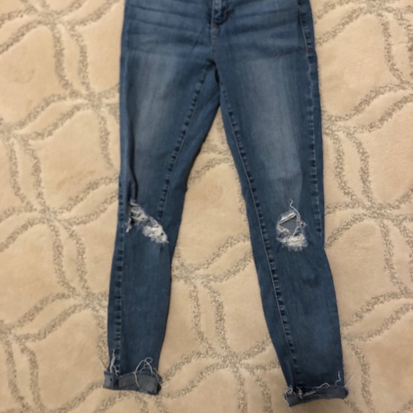 Vintage distressed skinny jeans - Picture 2 of 3